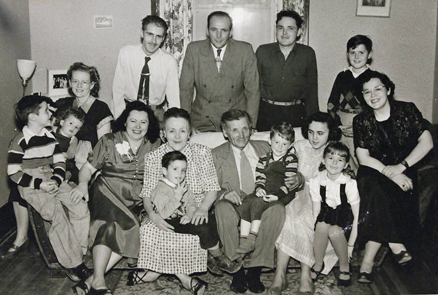 James and Caroline
            Todd family
